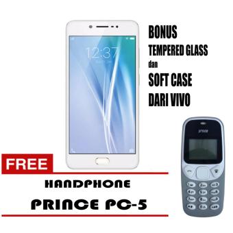VIVO V5S Smartphone 464 - Gold Free Handphone Prince PC-5