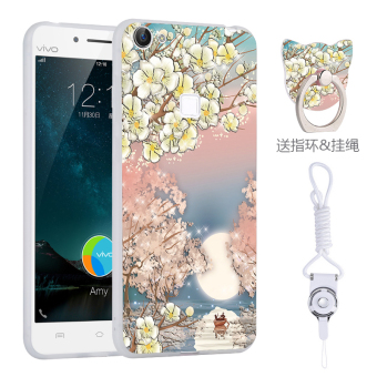 Gambar Vivo vivox6s x6plus x6 semua termasuk lanyard merek populer matte shell telepon lengan silikon