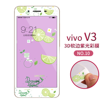 Gambar Vivov3 3D v3max cute full screen anti Fingerprint anti color film Film