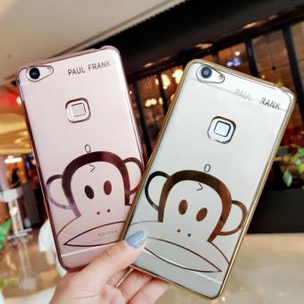 Gambar Vivox5pro x6 x6plus transparan merek populer ultra tipis monyet lengan pelindung shell telepon