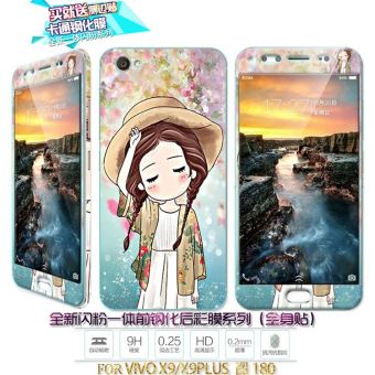 Gambar Vivox9 meliputi layar penuh ponsel pelindung layar pelindung pelindung layar berwarna