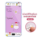 Gambar Vivox9splus cartoon relief full cover glass film Film