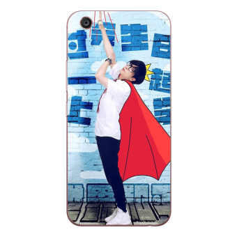 Gambar Vivox9s x9splus x7 kepribadian bintang silikon tutup pelindung shell telepon