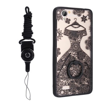 Gambar Vivoy31 dengan cincin lanyard bantuan shell shell telepon