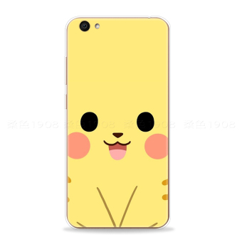 Gambar Vivoy67 y55 y51 lembut jepang dan korea selatan pikachu wajah telepon shell