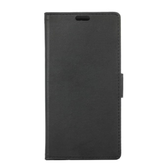 Gambar Wallet Leather Stand Case for Xiaomi Redmi 4X   Black   intl