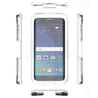 Gambar Waterproof Shockproof Case Cover For Samsung Galaxy S6 Edge PlusWhite   intl