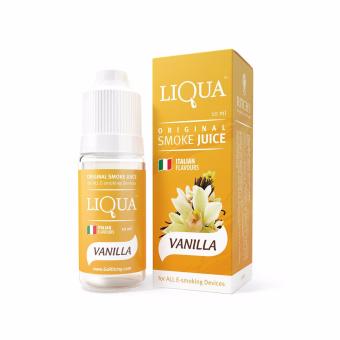 Gambar Wellness Liqua Original Smoke Juice   Italian Flavour PremiumE Liquid Refill 10ml 0% Niccotine Rasa Vanilla