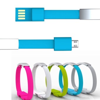 Gambar Wholesale gelang kabel usb untuk iphone dan android tipe c
