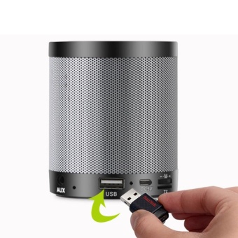 Gambar Wireless Bluetooth speaker outdoor speaker black grey   intl