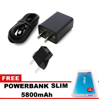 Xiaomi Charger 2A Fast Charging + Gratis Powerbank Slim 5800mAh  