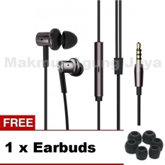 Xiaomi Hybrid Piston 4 IV Earphones - Headphone - Headset In-Ear Phones - Black