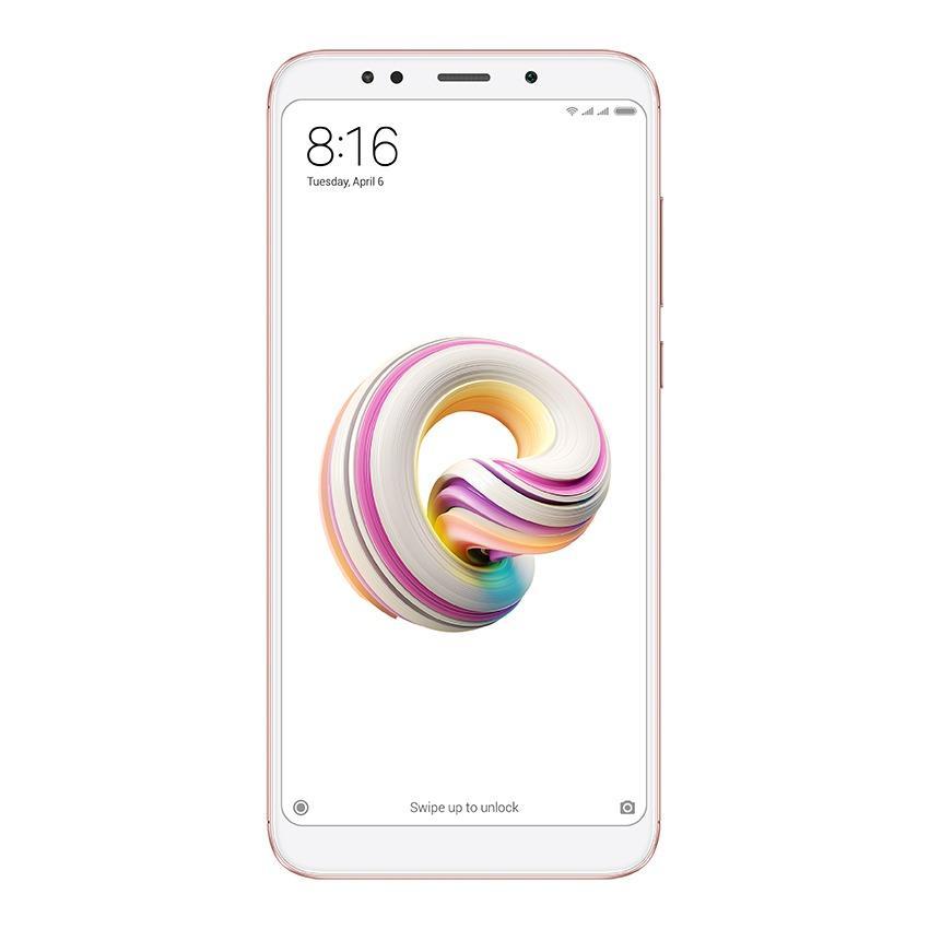 image:                  Xiaomi Redmi 5 Plus (4/64) - Rose Gold - Snapdragon 625                              