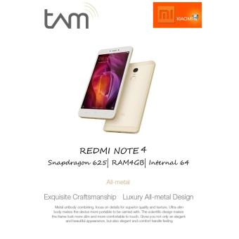 Xiaomi Redmi Note 4 4/64GB Black Garansi Resmi  