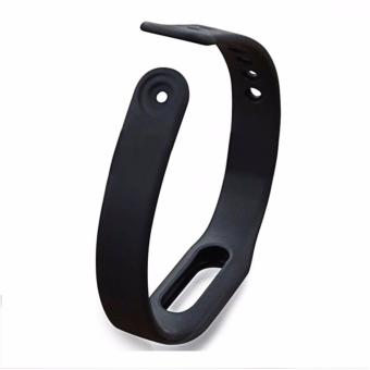 Xiaomi Strap Silicone Wristband For Watch Mi Band 2 / Miband2 / Millet 2 Gelang Jam / Tali Jam / Rubber Jam Miband - Hitam April 2018 - 3 Xiaomi Strap Silicone Wristband For Watch Mi Band 2 / Miband2 / Millet 2 Gelang Jam / Tali Jam / Rubber Jam Miband - Hitam - 3