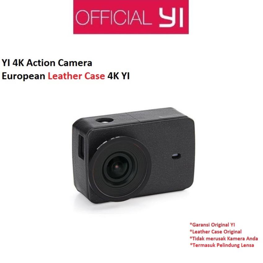 image:                  Xiaomi Yi 4K Action Camera Protective Lens + Leather Case - Hitam                              