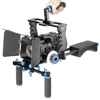 YELANGU YLG1103A-A Steadicam Pegangan Ganda Camera Shoulder