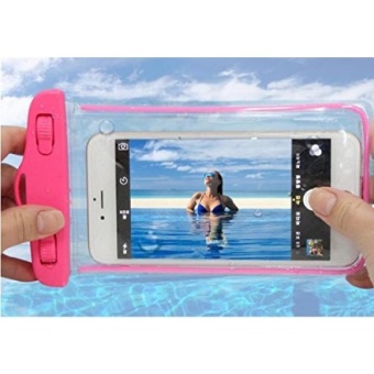 Gambar YIRUI waterproof case for Apple iPhone 6Plus 6 5s [Noctilucent]function Universal Waterproof Pouch Cell Phone Dry Bag Full Touchscreen functionality  And Other Up To 5.5 Inch Devices(Pink)   intl