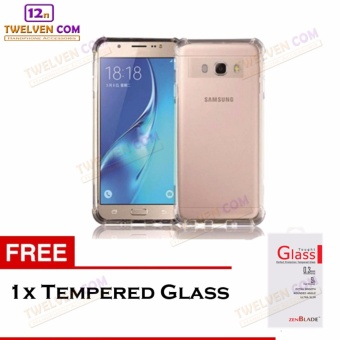 Zenblade Anti Shock Anti Crack Softcase Casing for Samsung J2 Prime - Free Tempered Glass  