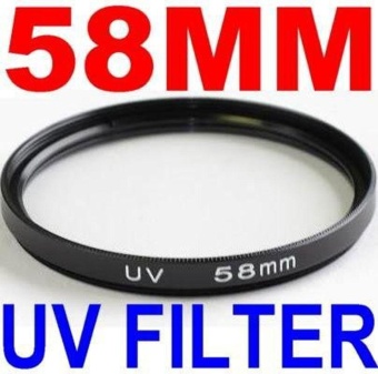 Gambar ZongHAX Universal Aluminum Alloy 58mm UV Filter Lens for DigitalSLR Camera   intl