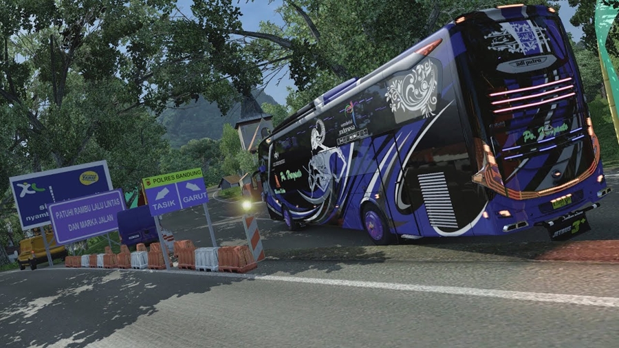 euro truck simulator 2 bus