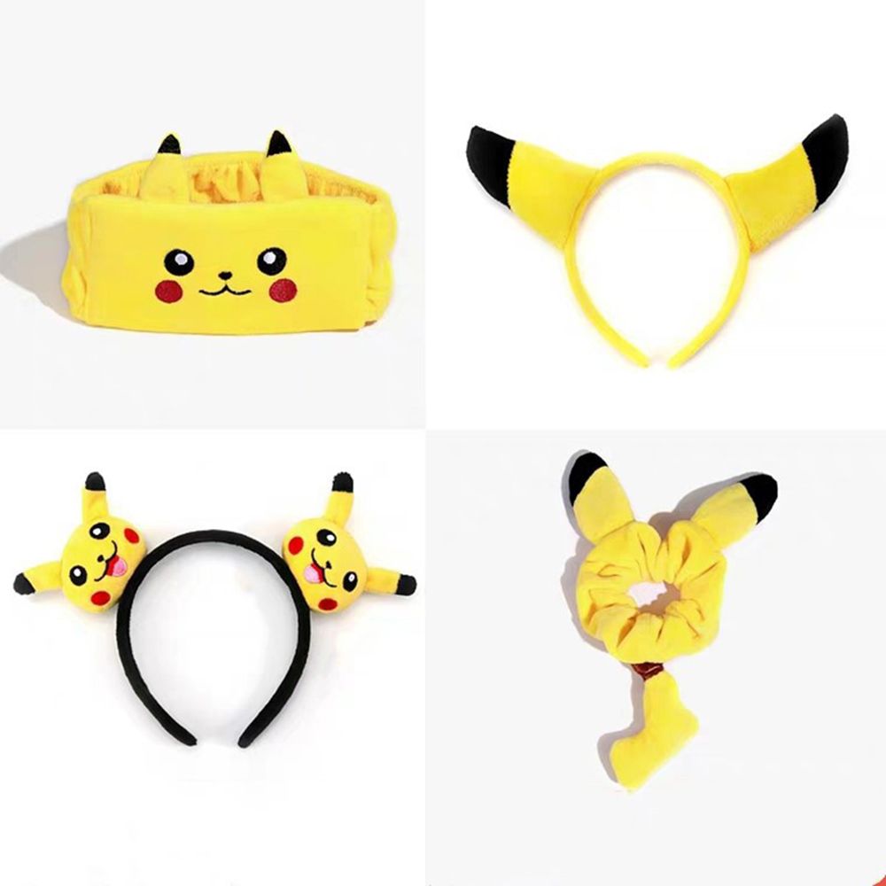 Abase phụ kiện hóa trang pokemon kawaii phụ kiện đội đầu đồ trang trí bờm tóc hoạt hình băng đô pikachu phụ kiện đội đầu dễ thương