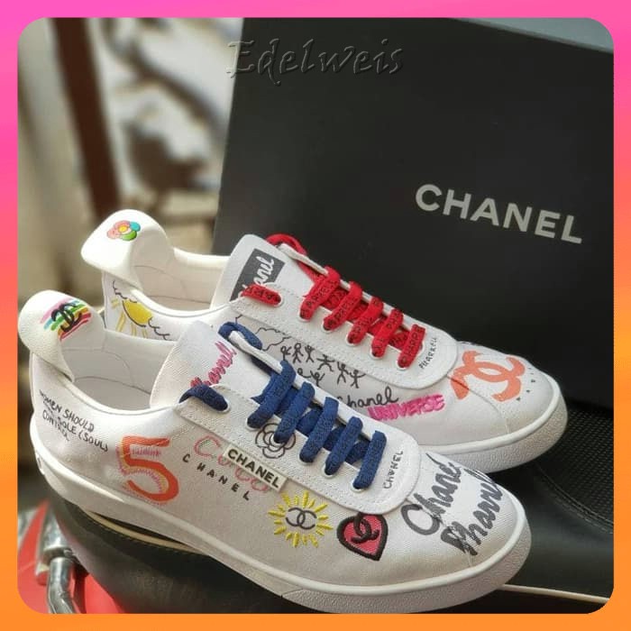 chanel sneakers size 8