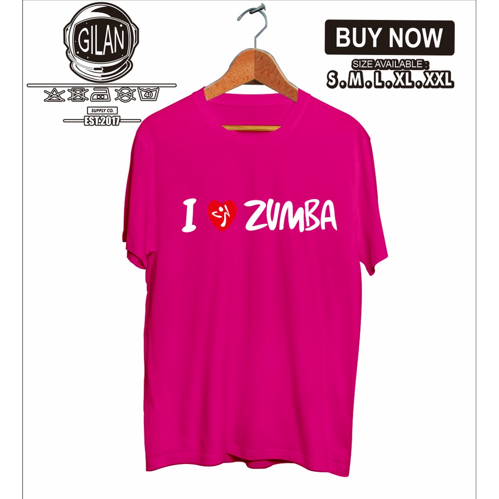 Buy T Shirt I Love Zumba online  Lazada.com.ph