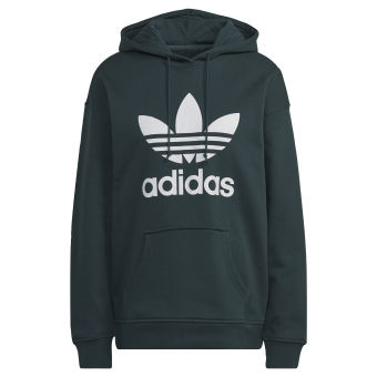 adidas ORIGINALS adidas Adicolor Trefoil Hoodie Women Green HK9654