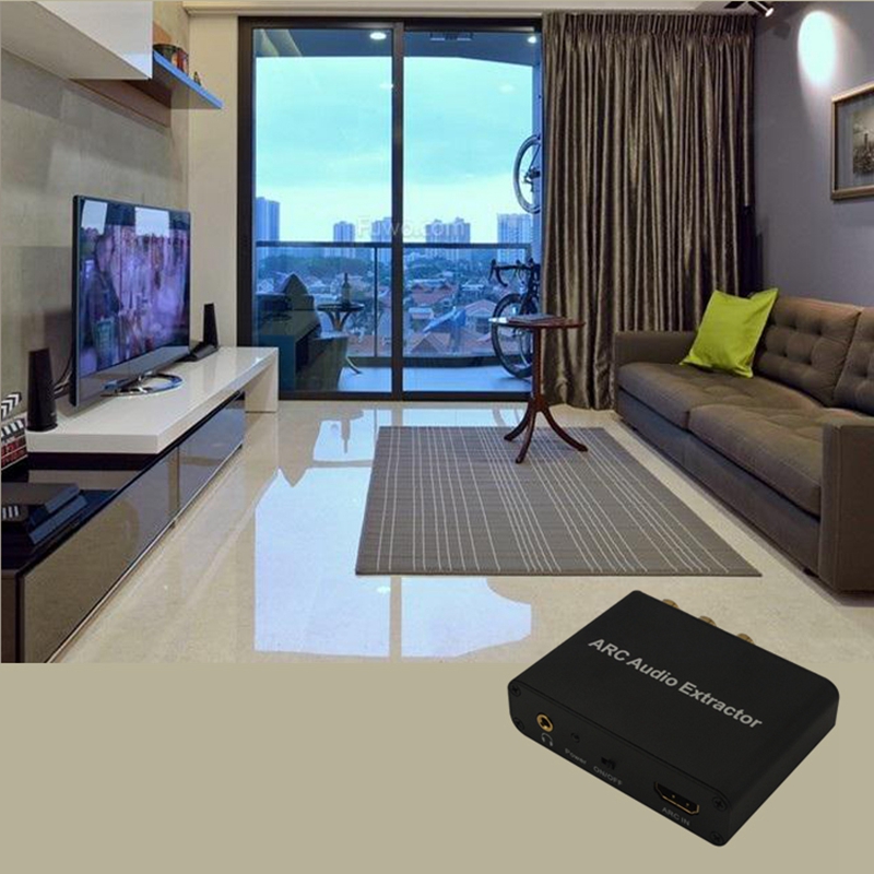 HDMI ARC Adapter ARC Audio Extractor with Digital Optical TOSLINK SPDIF