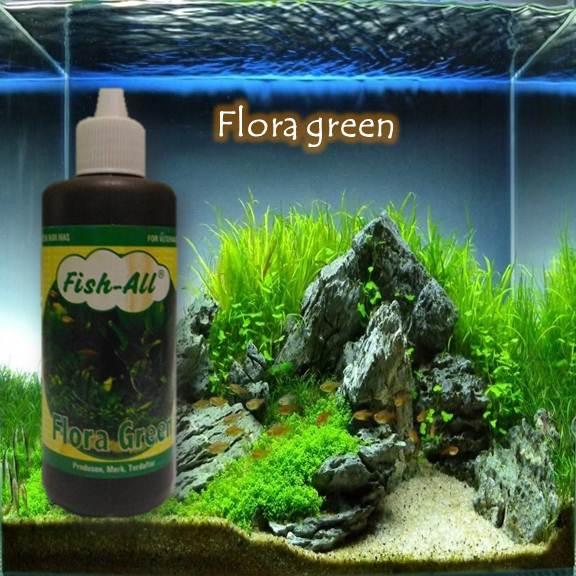 Pupuk Cair Tanaman Aquarium Aquascape Fish All Flora Green 100ml