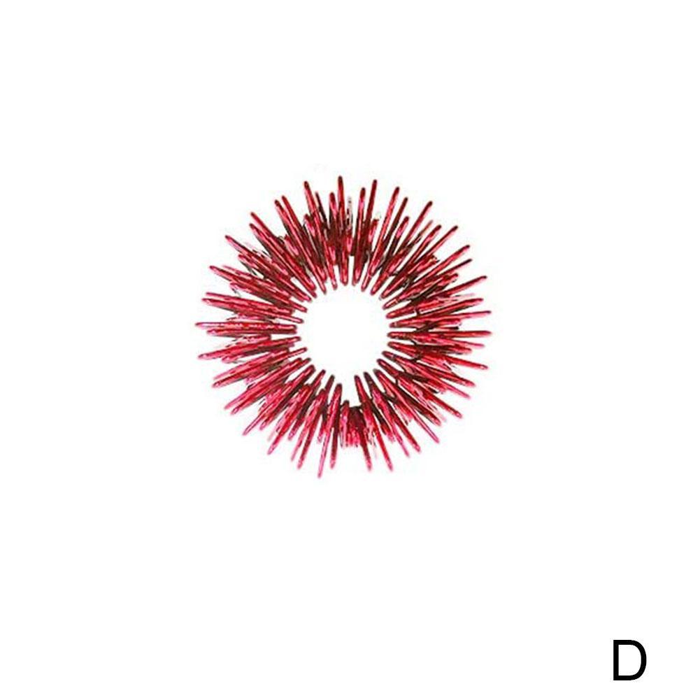 หกขาย Sensory แหวน Tingling To ของเล่นผ่อนคลายความเครียดความวิตกกังวลนิ้วมือแหวนบรรเทา แหวน Tingling แหวน/Shiatsu H1J6