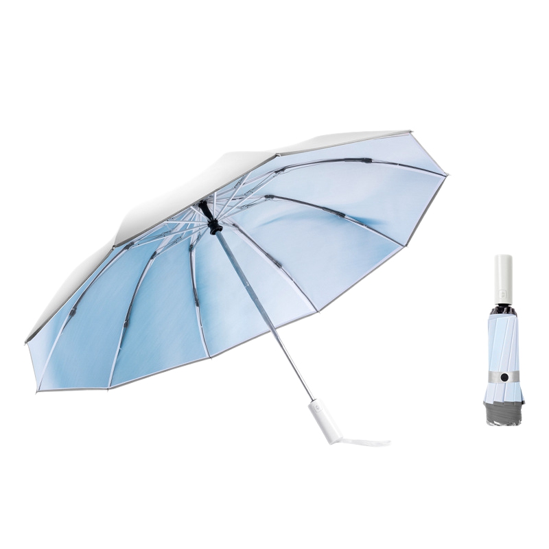 10K Fully Automatic Umbrella Reverse Folding Umbrella Fold Sun Umbrella Anti-UV Umbrella Sunny Umbrella