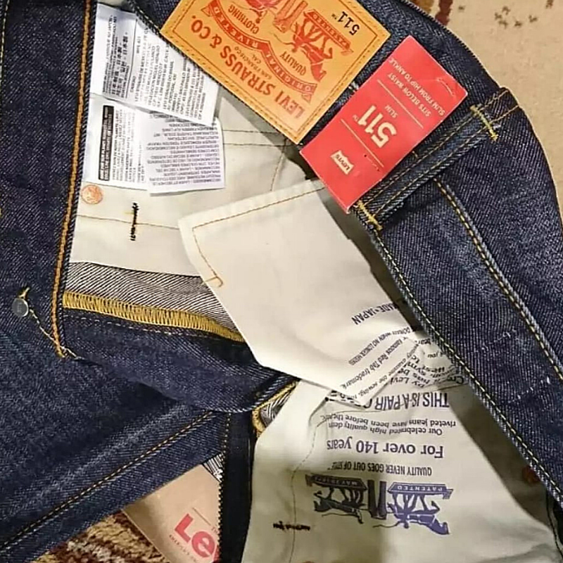levis 505 tapered leg