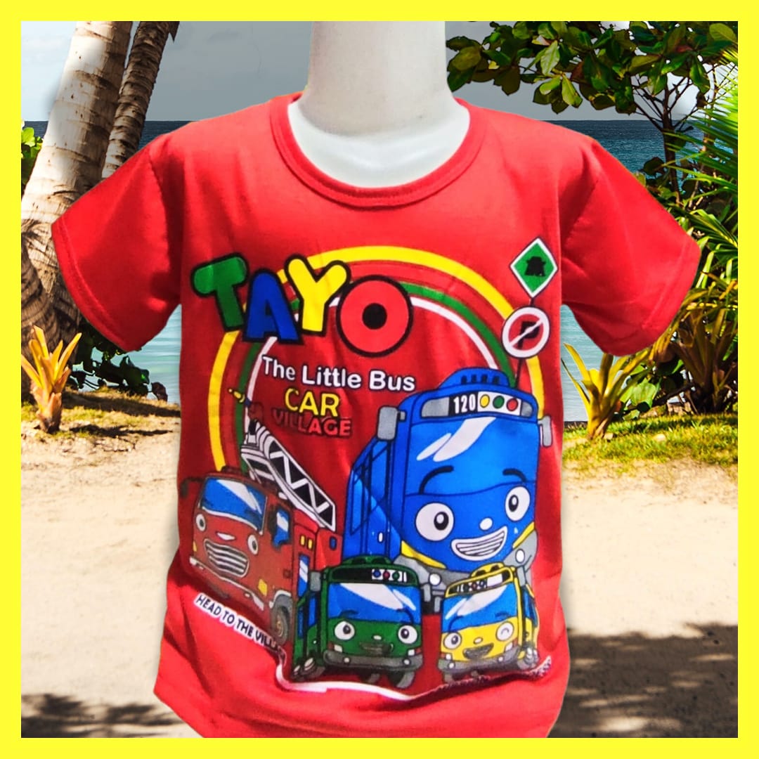 kaosanak//KAOS ANAK LAKI-LAKI USIA 1-12 TAHUN VERSI TAYO SMILE