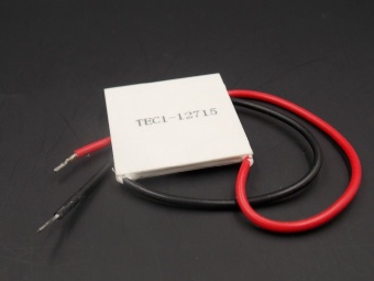 1pcs TEC1 12715 136.8W 12V-15.4V 15A TEC Thermoelectric Cooler Peltier (TEC1