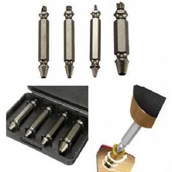 Alat Pembuka Pelepas Baut Rusak Los Screw Extractor Broken StripedRemover Mei 2018 - 2 Alat Pembuka Pelepas Baut Rusak Los Screw Extractor Broken StripedRemover - 2
