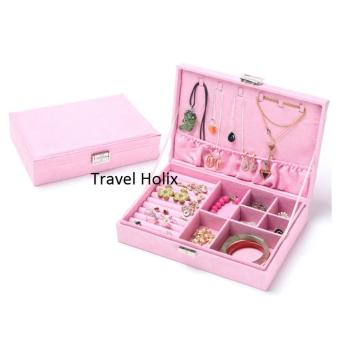 Anekaimportdotcom Jewellery Box / Kotak Perhiasan Dan Aksesoris /Tempat Perhiasan A204 - Red Wine Juli 2019 - 4 Anekaimportdotcom Jewellery Box / Kotak Perhiasan dan Aksesoris /Tempat Perhiasan A204 - Red Wine - 4