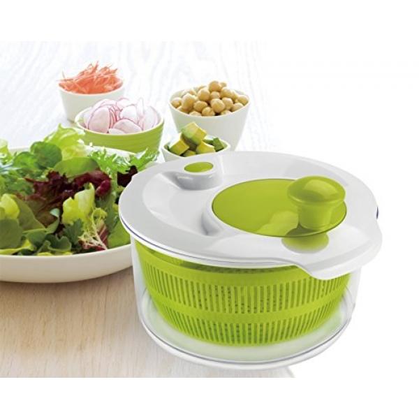 Besar Salad Spinner, Handy Multi-use Alat Dapur Yang Juga Saluran Air Pasta, Biji-bijian, Kacang, Buah, & Sayuran, 5.0 Quart Bowl, Oleh Jobox