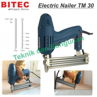 Bitec Electric Tacker Nailer Mesin Paku Tembak Tm30 