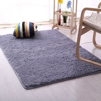 Bluelans(R) ruang keluarga lantai karpet berbulu halus 60 cm x 120 cm -