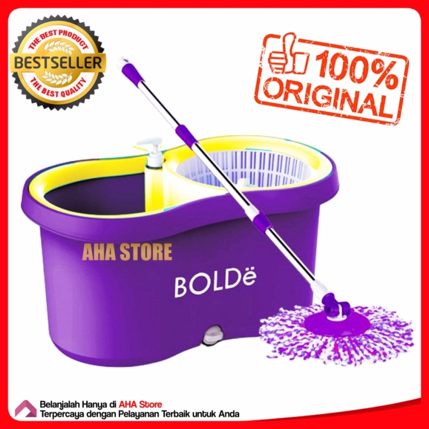 Bolde Super Mop M-169X+(New) Pel Lantai -Ungu