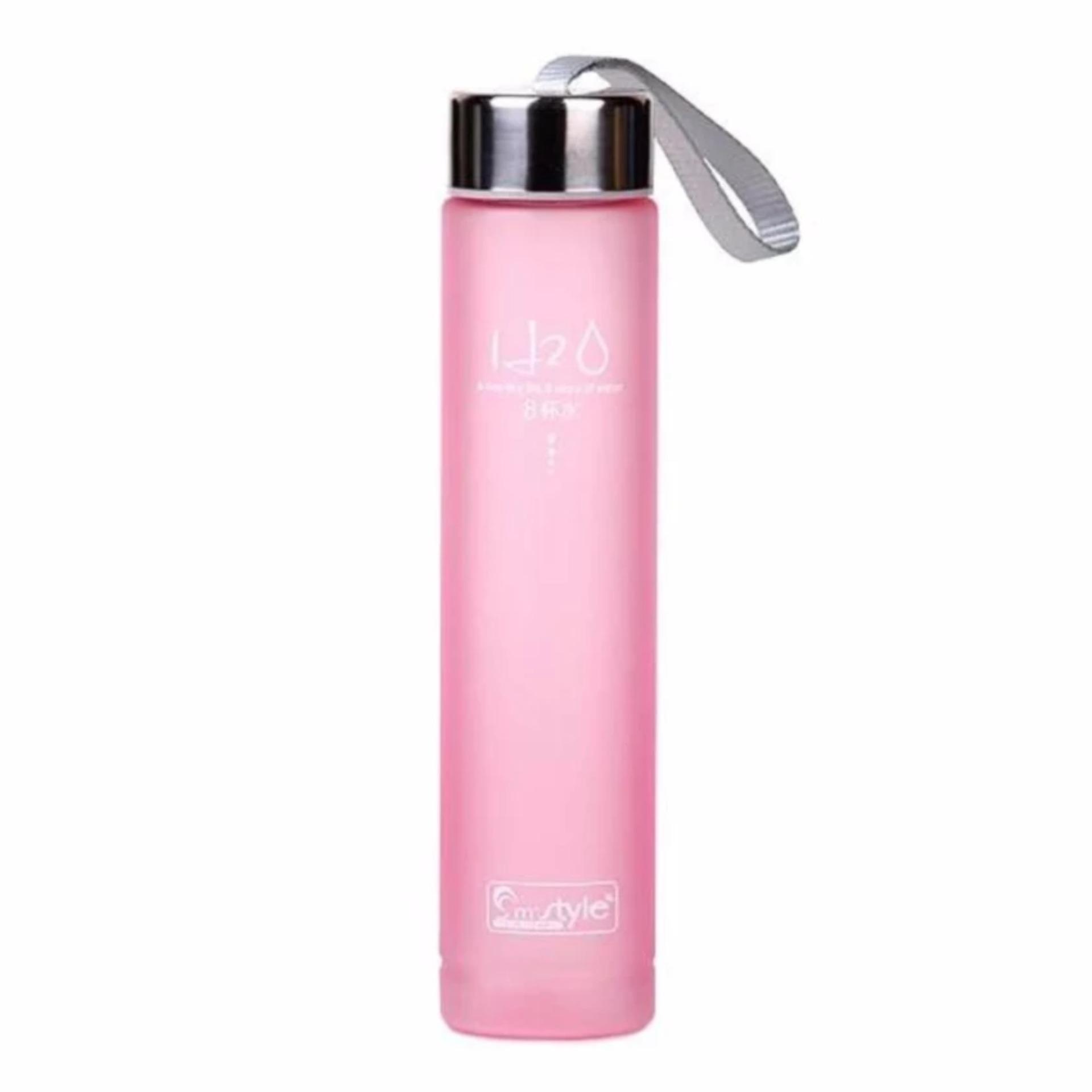 DapurBunda HKO - Botol Minum Plastik H2O 280ml - PINK