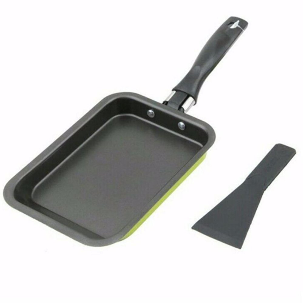 DT Shop Tamagoyaki Pan (Square Omelette Pan) | TEFLON WAJAN TELUR OMLET - Merah