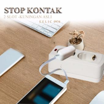 EELIC STK-0934 3 PCS Stop Kontak 2 Lubang Socket Untuk Steker 2Kaki Lampu Indikator Pebruari 2019 - 4 EELIC STK-0934 3 PCS Stop Kontak 2 Lubang Socket untuk Steker 2Kaki Lampu Indikator - 4