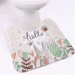 ERA 2PCS/SET Cute Cartoon Carpet Non-Slip Pedestal Mat Rug LidToilet Cover Mat Rabbit Hello - Intl Maret 2019 - 4 ERA 2PCS/SET Cute Cartoon Carpet Non-Slip Pedestal Mat Rug LidToilet Cover Mat rabbit hello - intl - 4