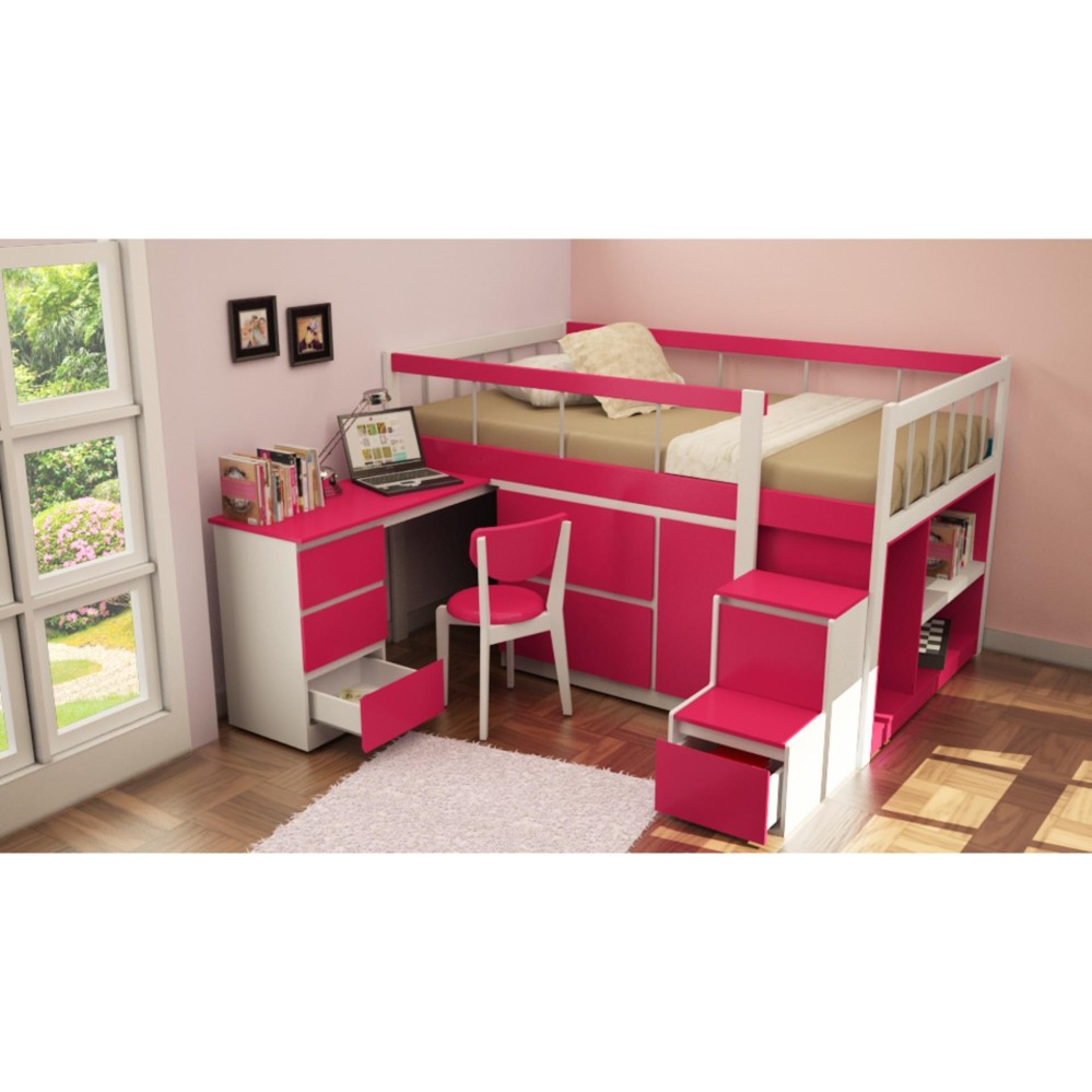 Funkids Tempat Tidur Anak Austin 01-100 Tangga Laci