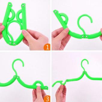Hanger Lipat Portable Gantungan Jemuran Baju Travel Foldable Desember 2018 - 2 Hanger Lipat Portable Gantungan Jemuran Baju Travel Foldable - 2