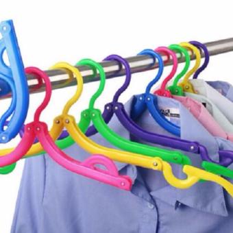 Hanger Lipat Portable Gantungan Jemuran Baju Travel Foldable Desember 2018 - 3 Hanger Lipat Portable Gantungan Jemuran Baju Travel Foldable - 3