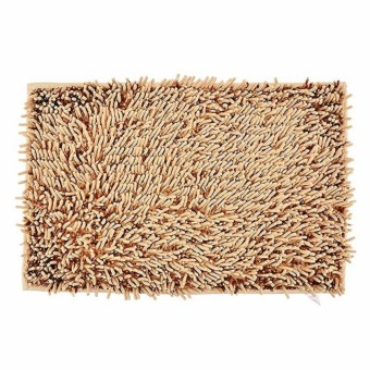 Home-Klik Keset Cendol Bahan Microfiber 40 x 60 cm - Coklat
